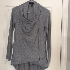 Zipper cardigan